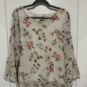 Floral Chiffon Blouse